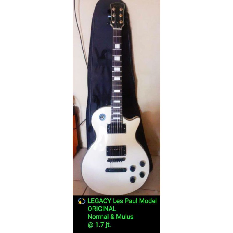Gitar Legacy Les Paul Model Original Shopee Indonesia