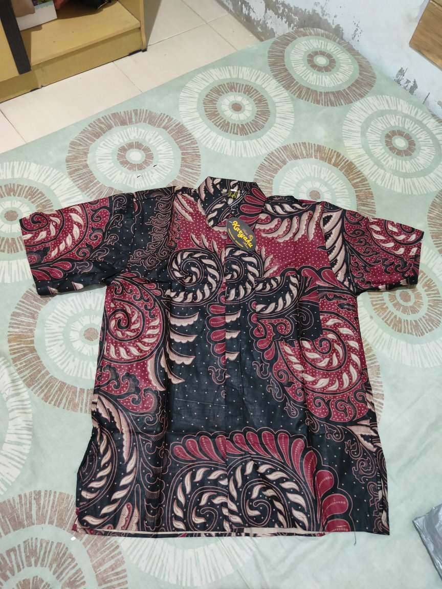 Tunik Batik Wanita M Sampai Jumbo
