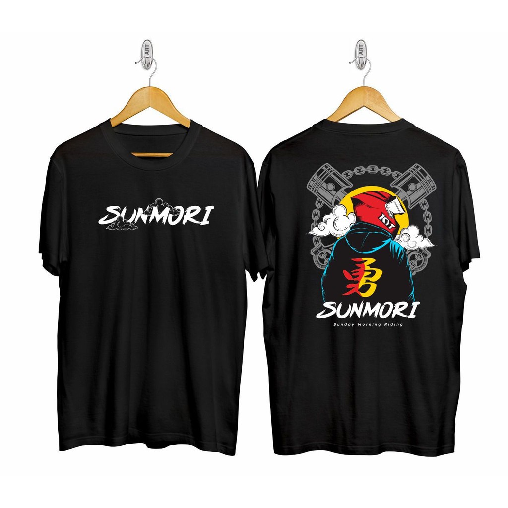 KAOS DISTRO PRIA SUNMORI / KAOS SUNMORI / KAOS MOTOR / KAOS BERGAMBAR/KAOS KEKINIAN Shopocollect