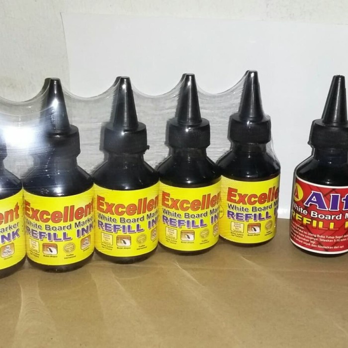 

Terbatas Refill Ink White Board Marker / Tinta Isi Ulang Spidol Bagus