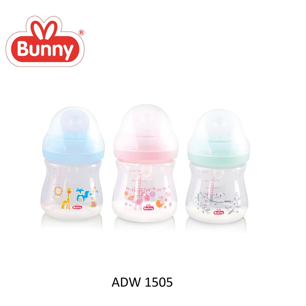 LUSTY BUNNY BOTOL WIDE NECK/botol susu ADW1505 ATAU ADW3005