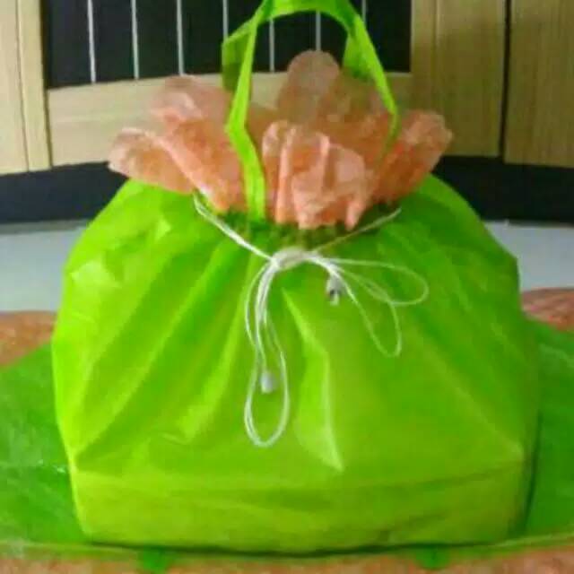 Tas syukuran / tas walimahan / tas hajatan serut tipis box nasi