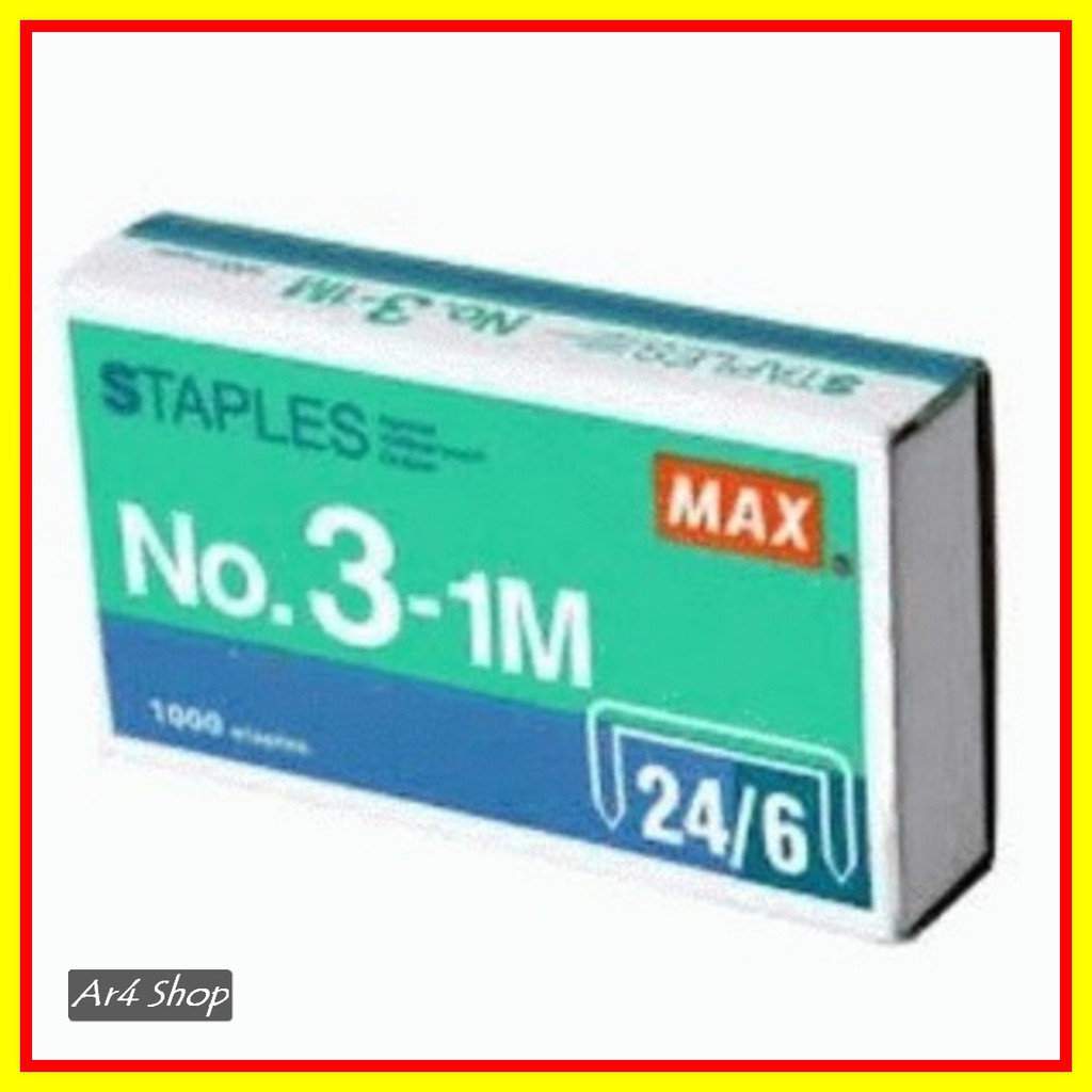 

Staples Max No 3 24 6 Small Pack