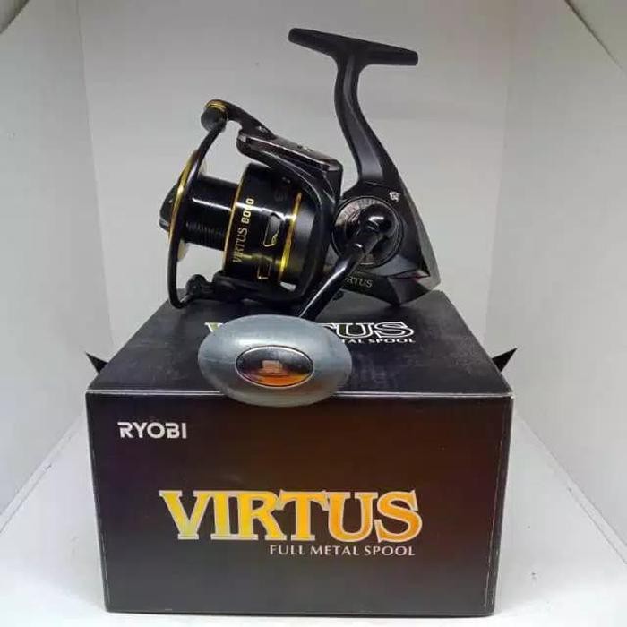alat pancing mantul habis REEL RYOBI VIRTUS 8000