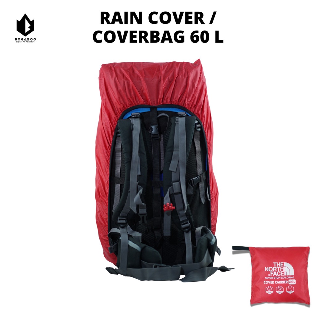 Rain cover / cover bag kapasitas 60L Ds Adventure / rain cover 60liter / cover bag 60liter