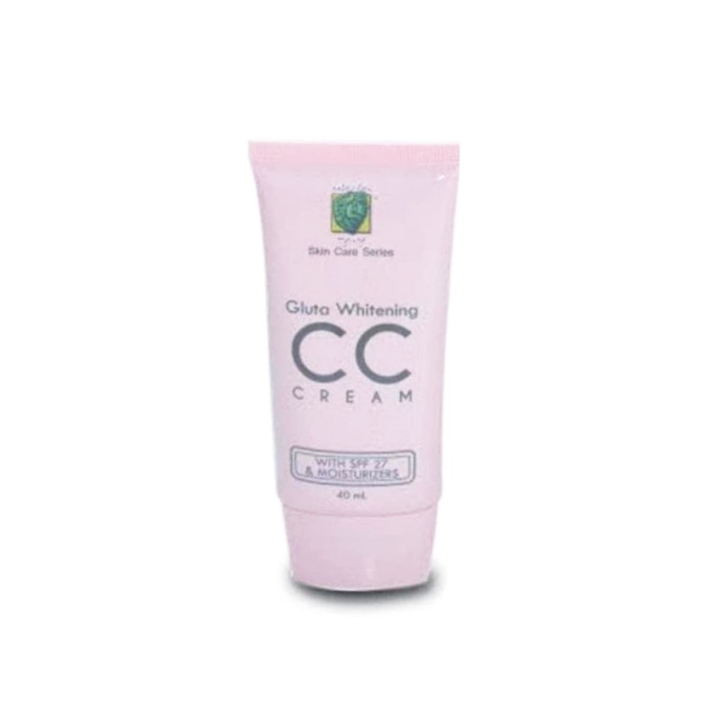 CC Cream Sunblock Maya Gluta Whitening SPF27 40ml Make Up Wajah Alas Bedak Pelembab Kulit Natural BB
