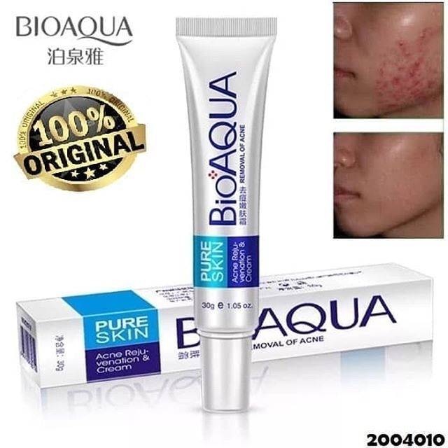 BIOAQUA PURE SKIN REMOVAL OF ACNE CREAM / BIOAQUA ACNE REJUVENATION