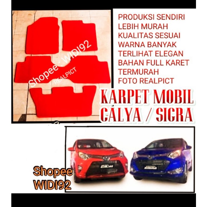 karpet mie bihun calya sigra