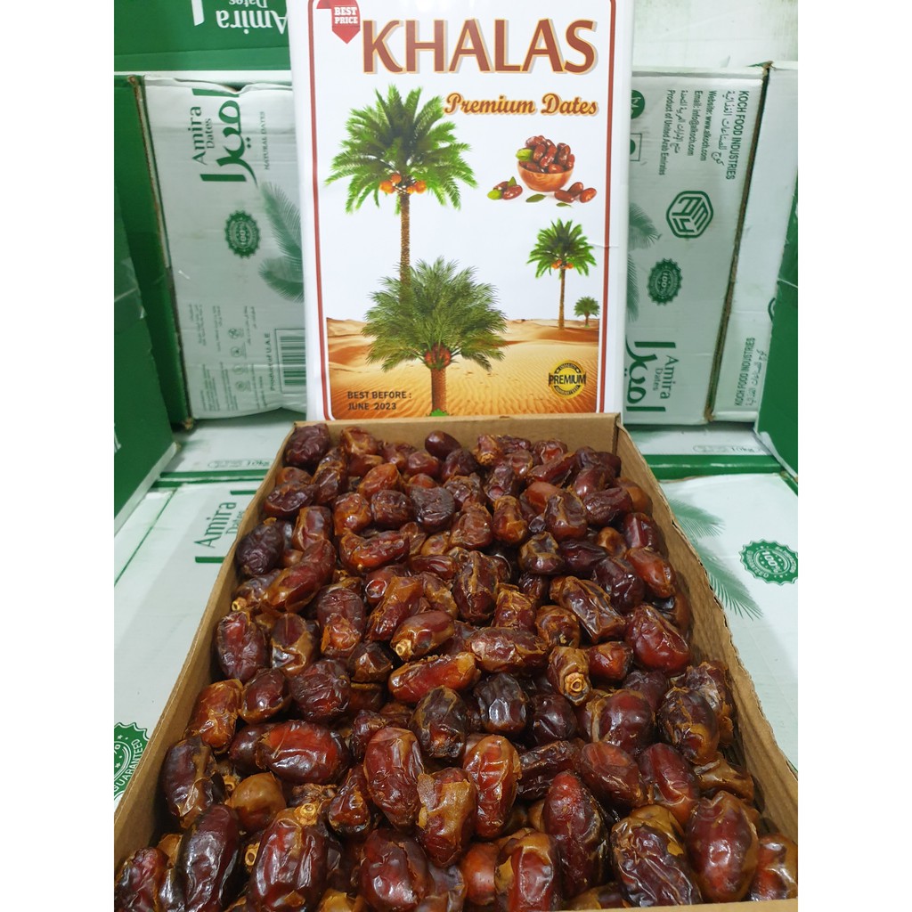 

Kurma Khalas 3kg oleh oleh haji dan umroh//khalas exp 2026