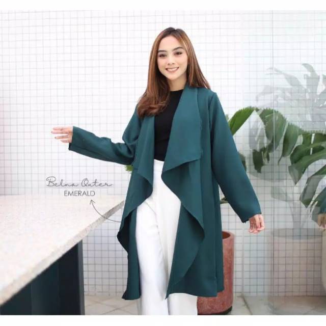 BELNA OUTER BY AZMYA Outer Moscrepe (BISA COD)