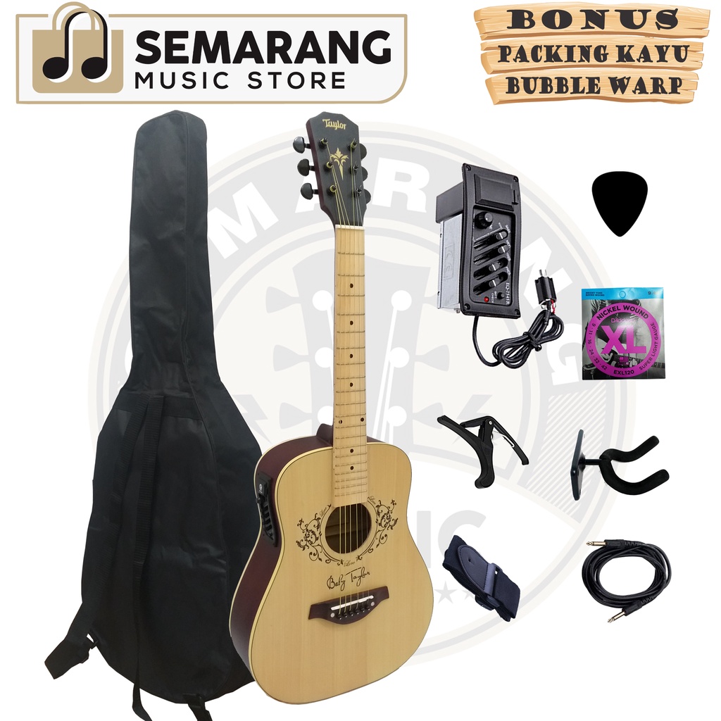 Gitar Akustik Elektrik ¾ Baby Taylor Equalizer 7545r