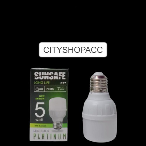 SUNSAFE Platinum Lampu LED Capsule 5 Watt - Cahaya Putih