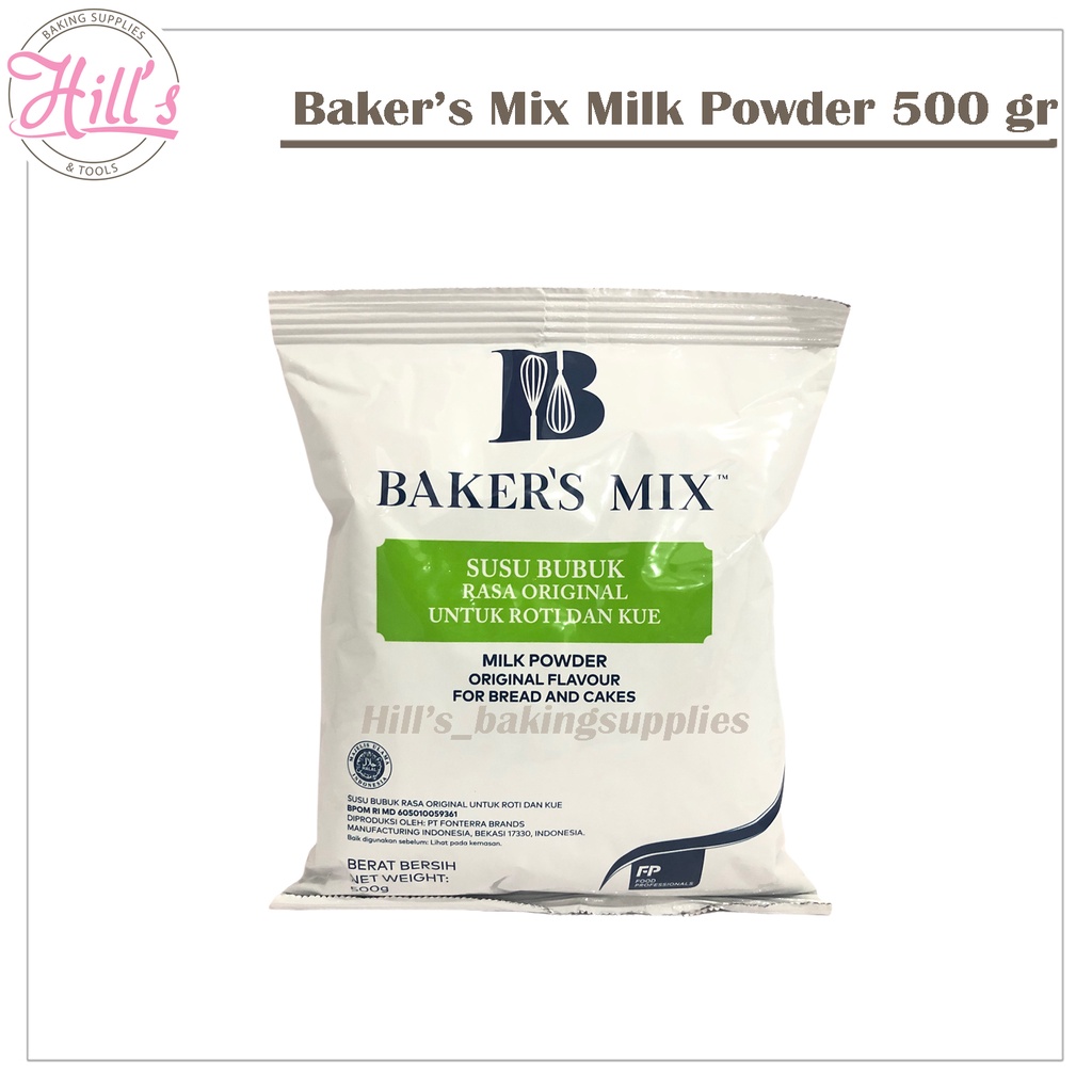 

PROMO MURAH !!! BAKERS MIX MILK POWDER 500 gr / SUSU BUBUK ORIGINAL ROTI KUE / ANCHOR BAKERMIX BAKER MIX BAKERSMIX 500gr