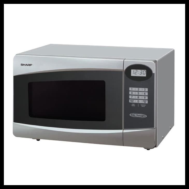 Sharp Microwave 22 Liter Touch Control R230R(S) Silver Lcd Disp R230Rs