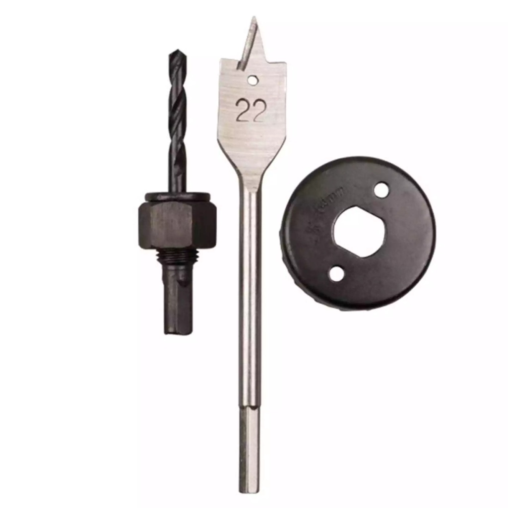 Mata Bor Pintu Lock Installation Kit Pelubang Handle Pintu 3 Pcs