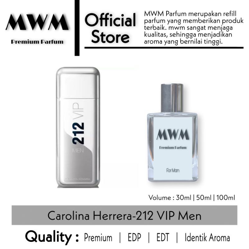 [MWM Parfum] Carolina Herrera-212 VIP Men