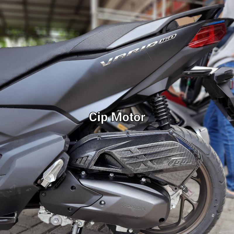 COVER TUTUP FILTER VARIO 160 PCX 160 CARBON