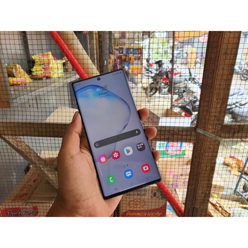 samsung note 10 plus sein second