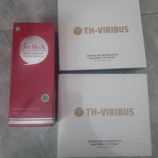 Herbal Viribus utk keperkasaan dan Madu Veemox khusus wanita