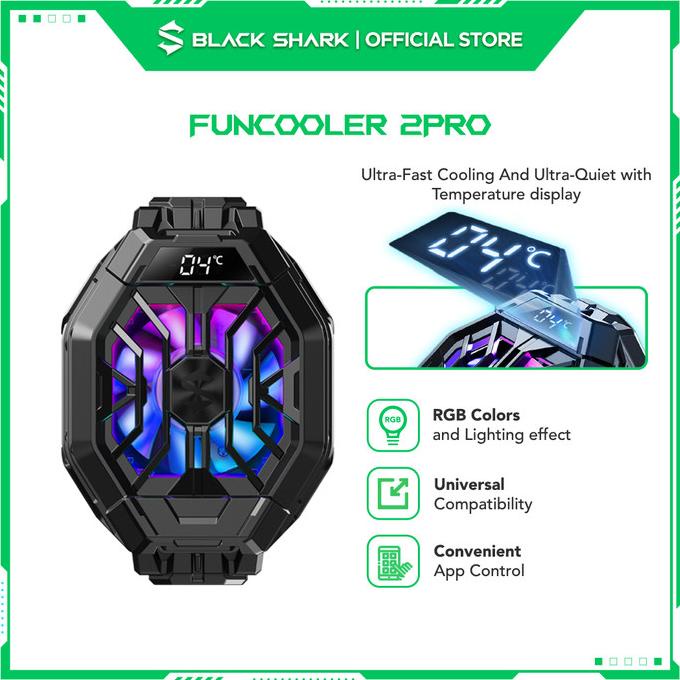 BLACK SHARK FunCooler 2 Pro Pendingin HP Gaming | Kipas HP Gaming Termurah