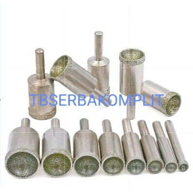 Matabor Batu Cekung 14mm Mata Bor Tasbih Gelang Batu Akik Bola Bulat 14 mm Prayer Bead Diamond Drill