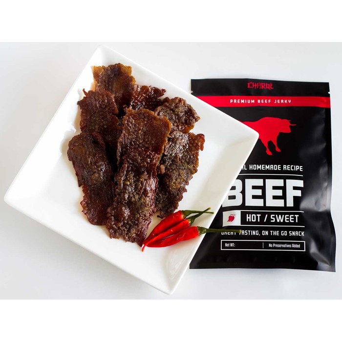 

Charqi Premium Beef Jerky - Hot (Dendeng Sapi)