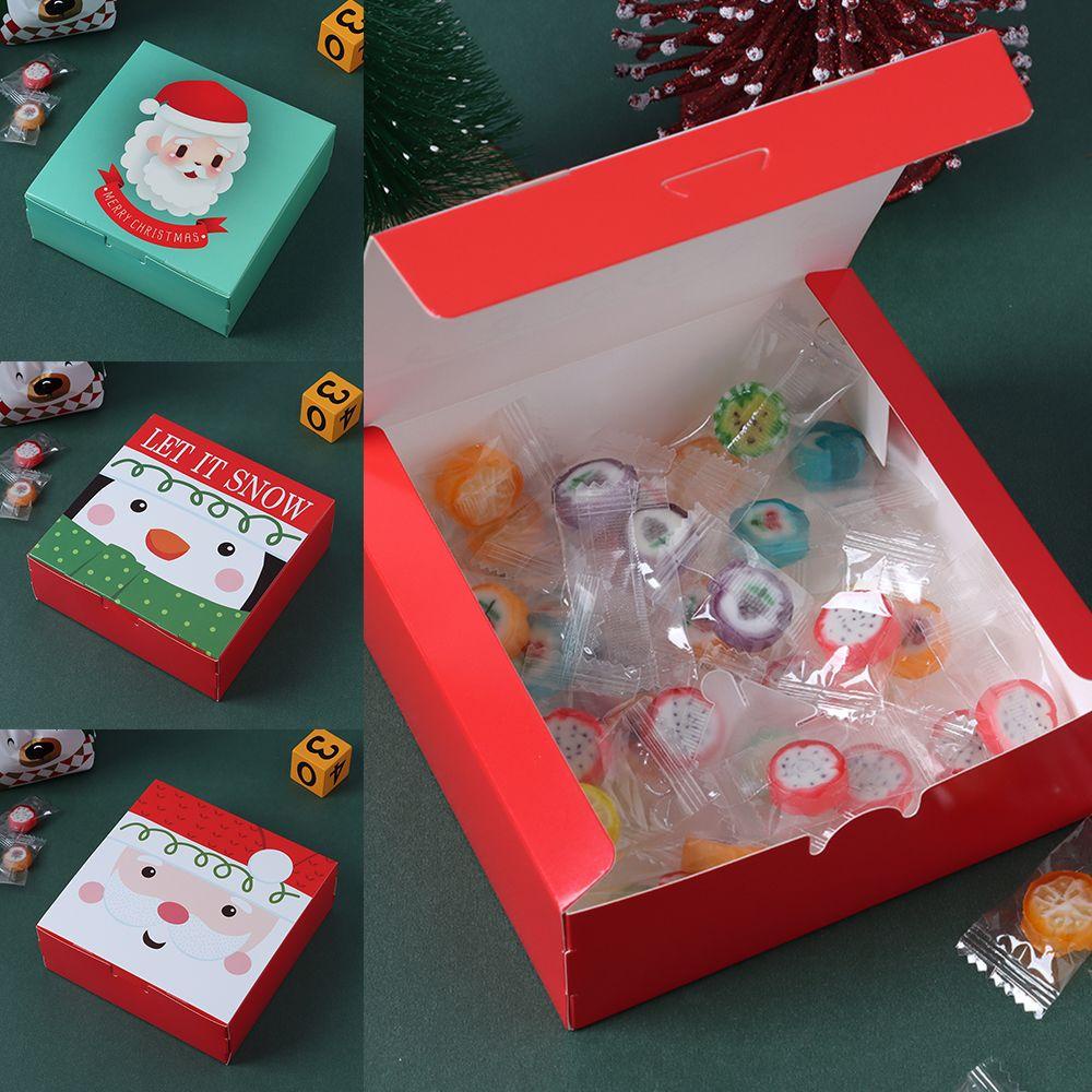 R-flower Christmas Gift Box Kado Untuk Teman Cookie Box Rusa Merry Christmas