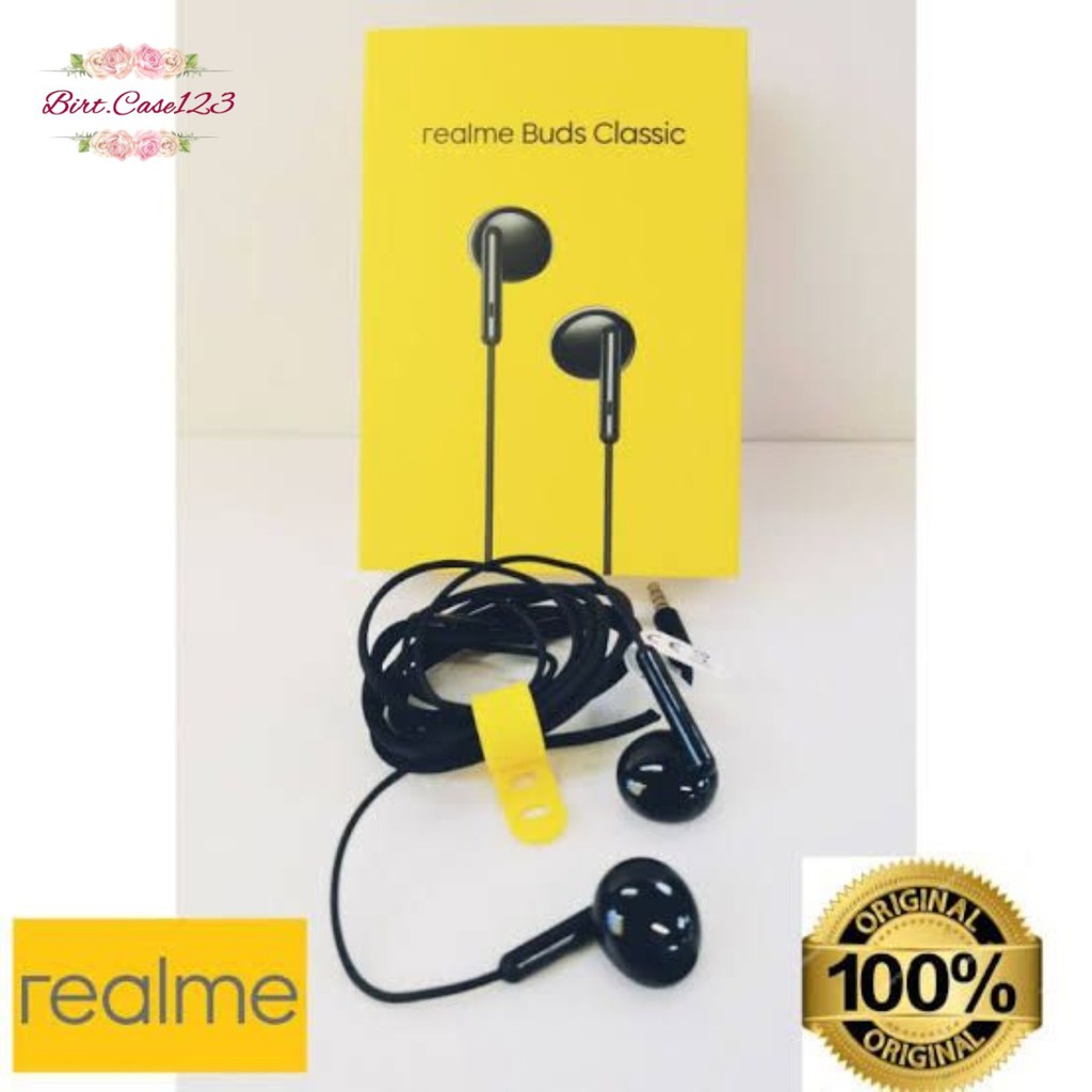 BM061 Headset Hf earphone realme BUDS Classic ORIGINAL SUPERBASS realme 5 C20 C21y c25 C2 C3 C11 BC5798