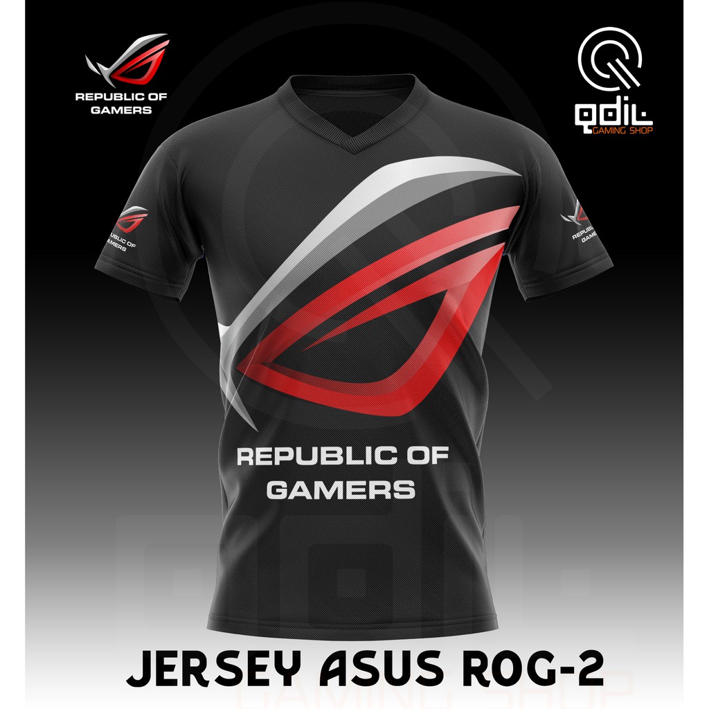 JERSEY KAOS BAJU GAMING ASUS ROG 2