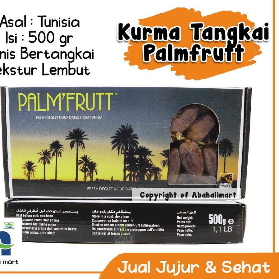 

TOP Φ PRODUK Kurma Palmfrutt Palmfruit Tunisia Bertangkai 500gr Basah Bergizi Untuk Suplemen MPASI A