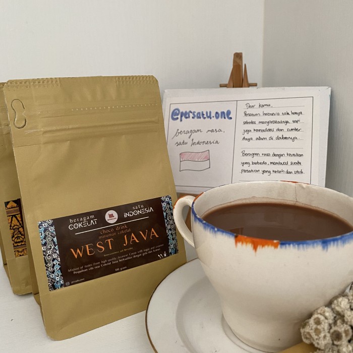 

Cokelat West Java 3 in 1 By Persatu.one | Cokelat Seduh | Choco Drink