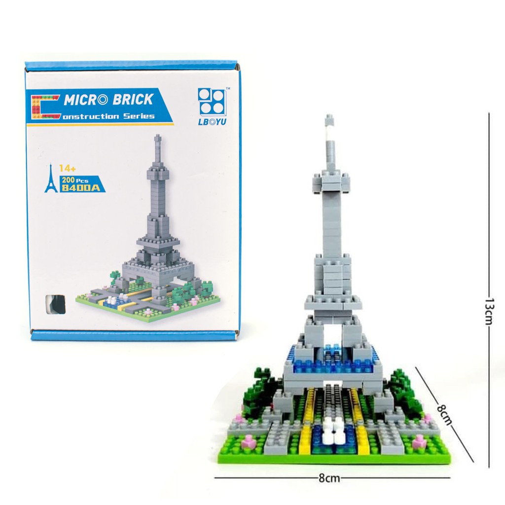 Micro Brick / Nano Brick Series - Mainan Edukasi Anak