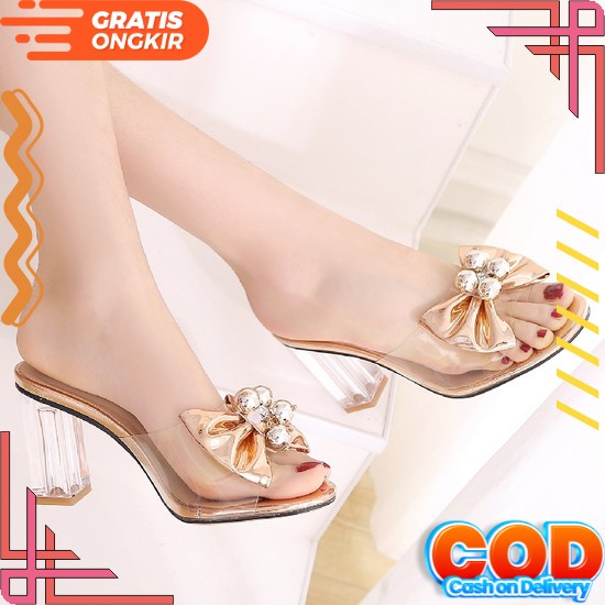 Sandal Hak Wanita Hils Import Hk Hels Aj 08 Tahu Jepit Zara R4 54 Cafana Sandal High Heels Wanita Sa