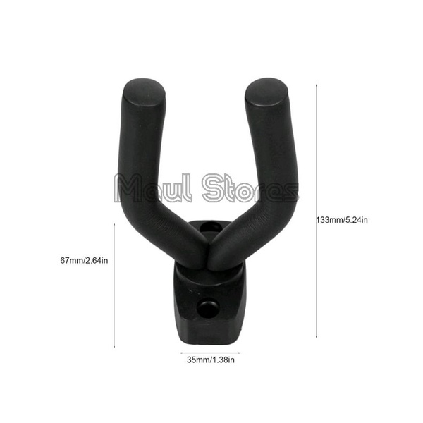 Sonatair Stand Gitar Dinding Gantung Besi ABS SG Untuk Gitar &amp; Bass