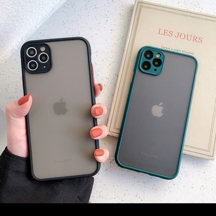Samsung M21 Soft Case Matte Frosted Case Aero Full Kamera