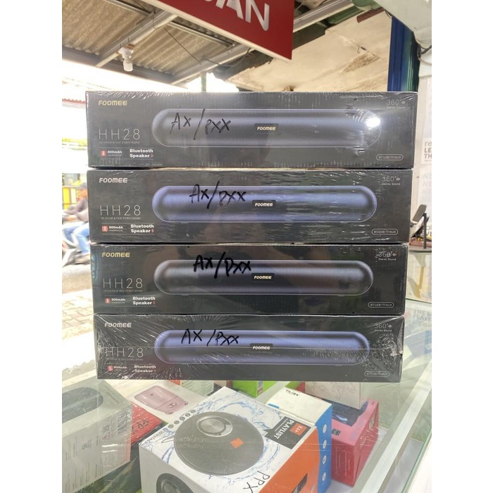 Speaker bluetooth Foomee HH28 360' stereo sound