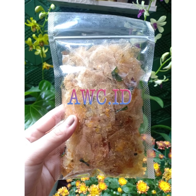 

Kripik kaca gurih daun jeruk