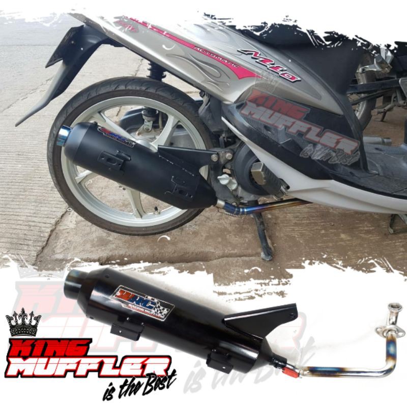 Knalpot Motor Mio Racing Tsukigi Mberr wrc proliner Rcb Motor Mio Karbu Smile Sporty M3 J Z Soul GT