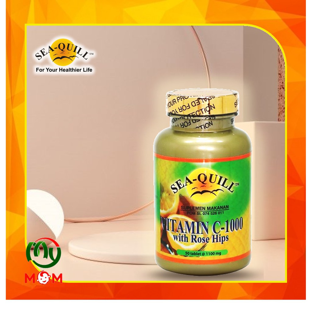 [BPOM] SeaQuill Vitamin C 1000 / Sea Quill / Seaquill / Vitamin Daya