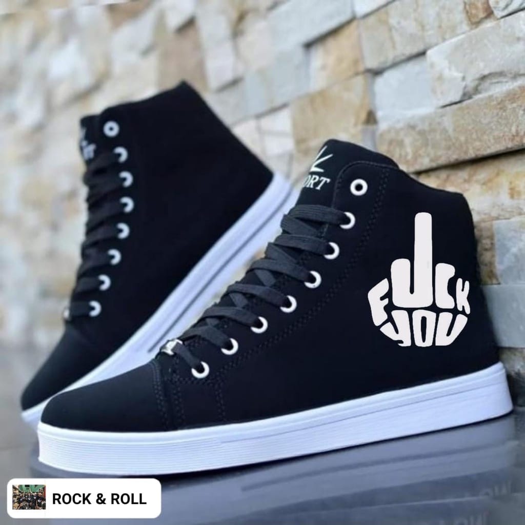 - Sepatu Sneakers Boots Pria SK07