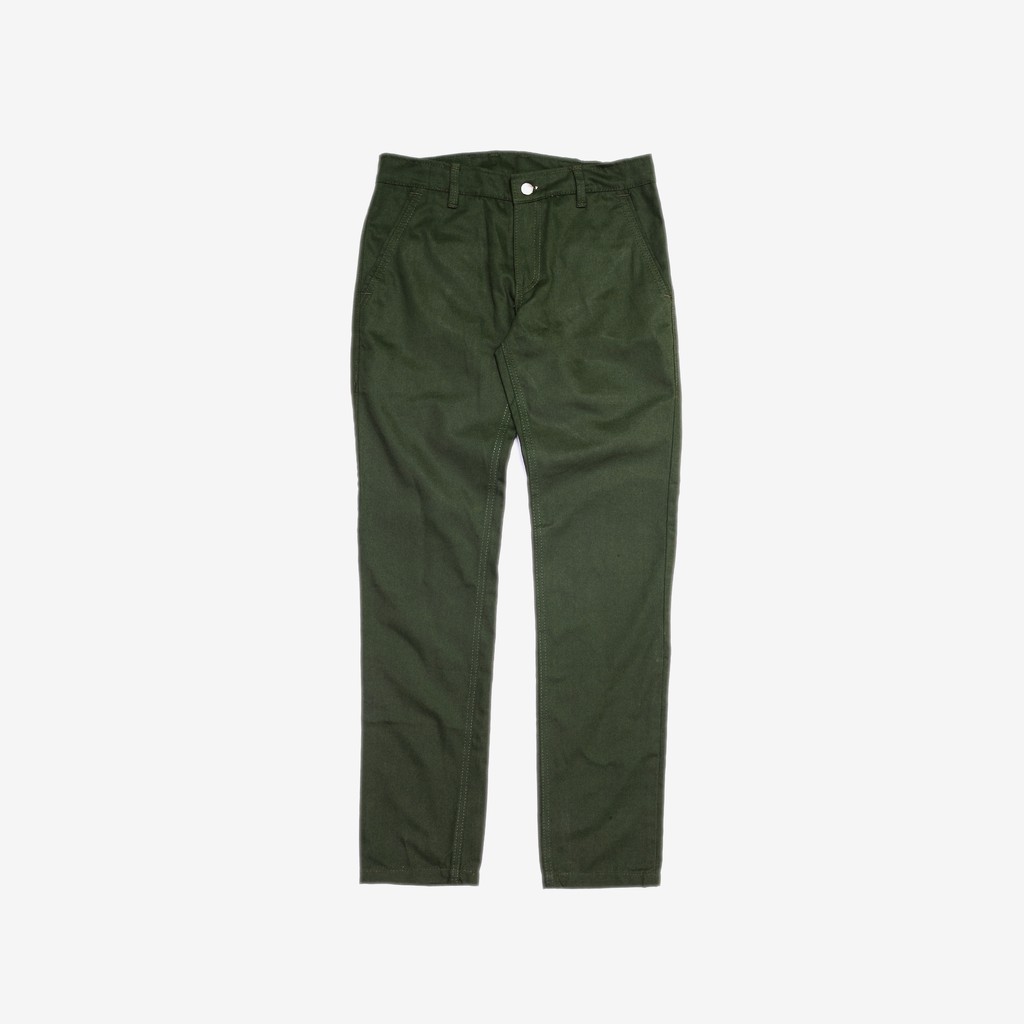 Celana Chino Olive Green/Hijau