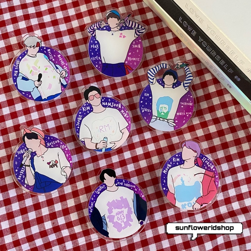 BTS muster 5th acrylic / akrilik / popsocket / griptok / fanart  [ READY STOCK ]