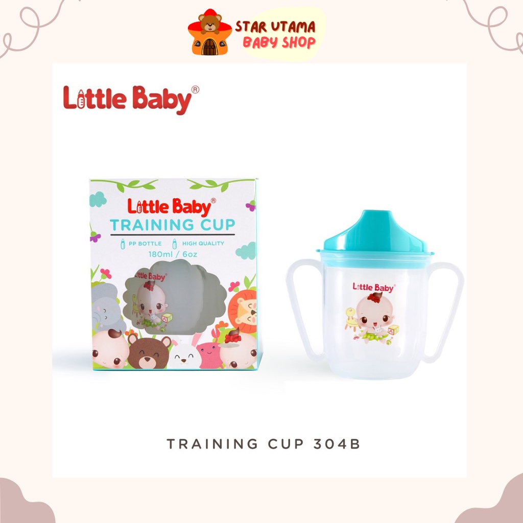 Little Baby Gelas Training Cup Spout 304 - Cangkir Latihan Minum Anak