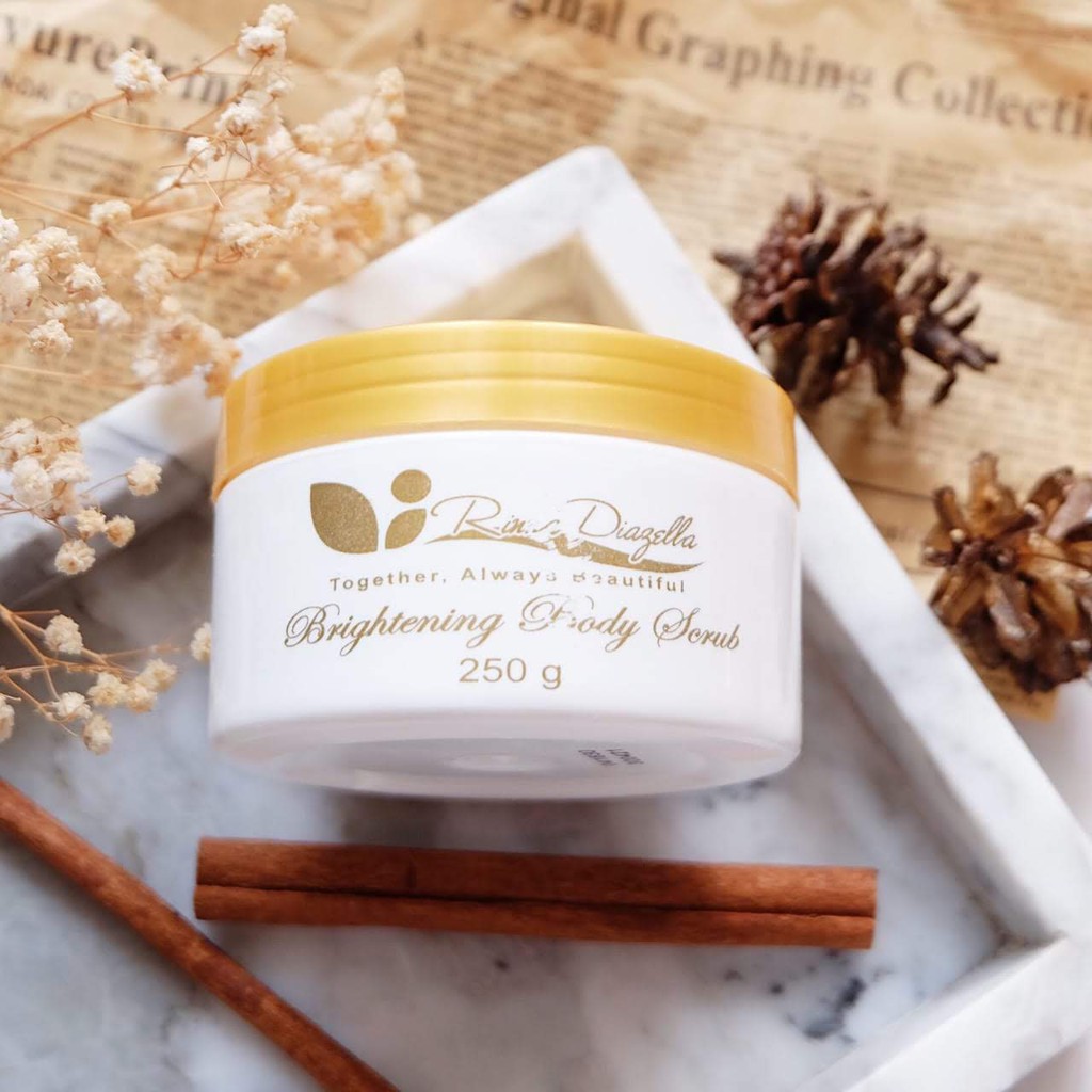 Lulur Collagen Whitening Body Scrub RD Original / Lulur RD White Asli