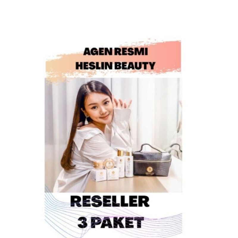 PAKET RESELLER HESLIN BEAUTY 3 PAKET / HESLIN BEAUTY / HESLIN / PAKET HESLIN BEAUTY