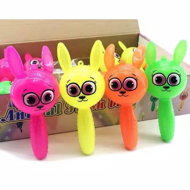 Mainan Anak-Anak Rubber Stick Toy Shake It Light it Bahab Karet