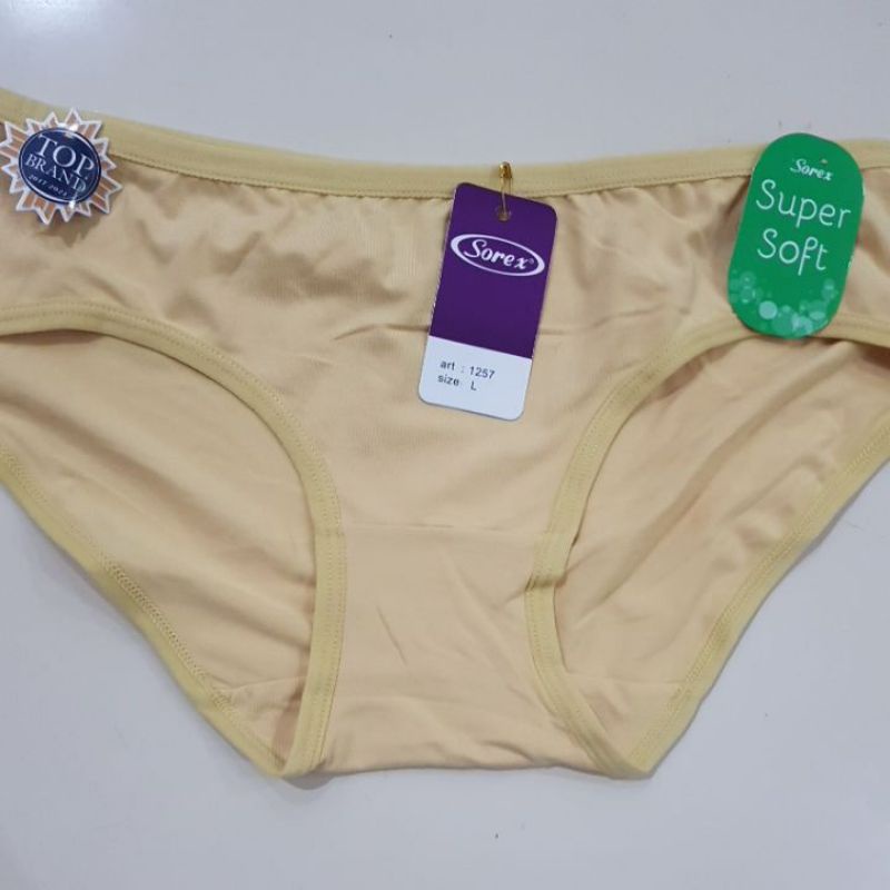 Celana dalam SOREX 1257 / CD wanita ORIGINAL sorex 1257 super soft mini M L XL XXL pakaian dalam wanita pontianak-5