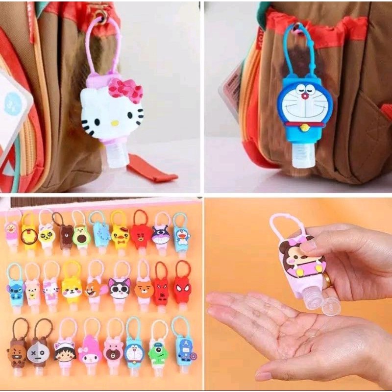 BLESSHOP Botol Gantungan Hand sanitizer 30Ml Gel Spray / 60ml Free Isi