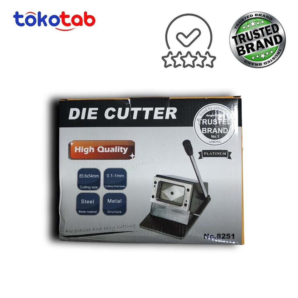

Tokotab - Die Cutter/ Pemotong Kartu ID BRIGHT OFFICE 8251