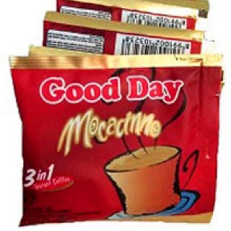 

KOPI GOOD DAY MOCACINO 20gr 1renceng isi 10 pc